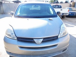 2005 TOYOTA SIENNA SILVER LE 3.3L AT 2WD Z18422